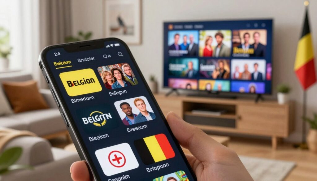 Chaînes belges, films et séries en streaming